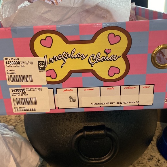 Irregular Choice Charming Heart size 7 - Picture 5 of 6